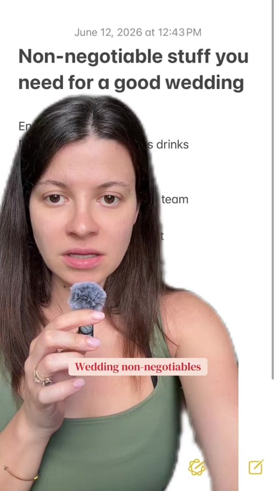 Post 4 by Lexy Scala - Wedding Planner on TikTok (video)