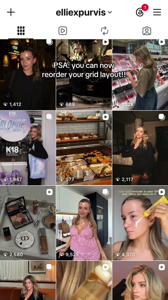 Post 7 by Ellie Purvis on TikTok (video)