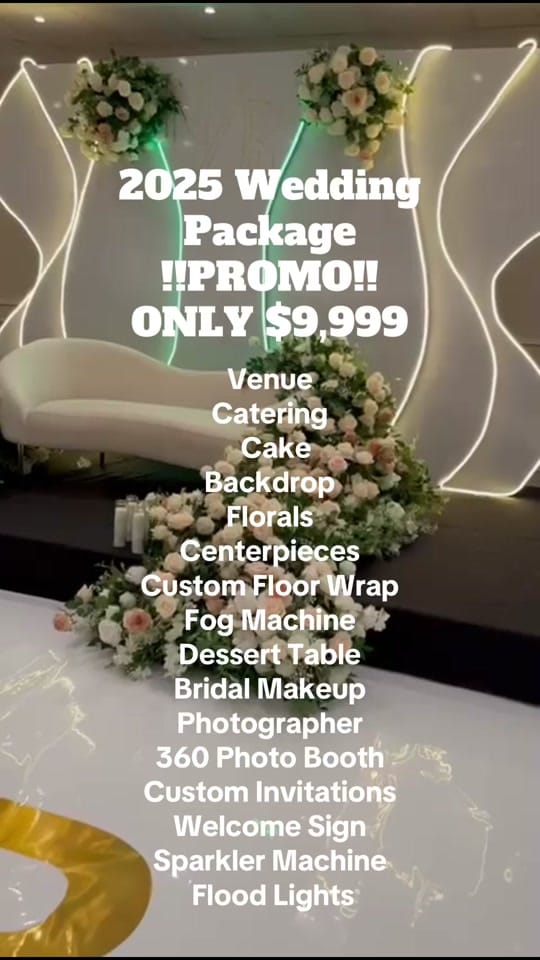 Post 9 by Mint |Toronto Wedding + Events on TikTok (video)