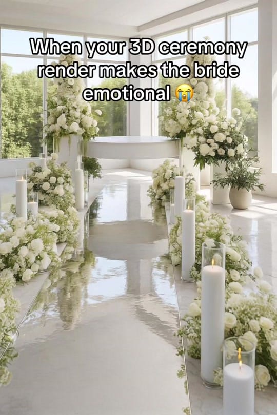 Post 6 by Mint |Toronto Wedding + Events on TikTok (video)