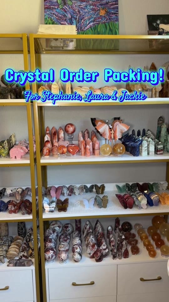 Post 1 by 𖢻 Cosmos Crystals.co 𖢻 on TikTok (video)