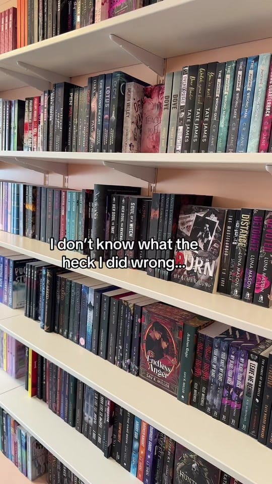 Post 4 by Slow Burn Books | Bookshop on TikTok (video)