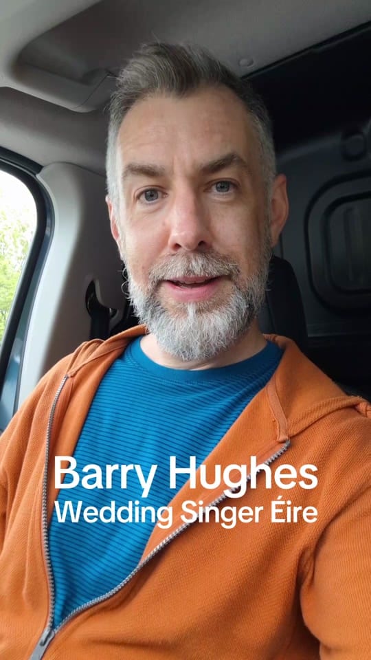 Post 1 by Barry Hughes Wedding Singer on TikTok (video)