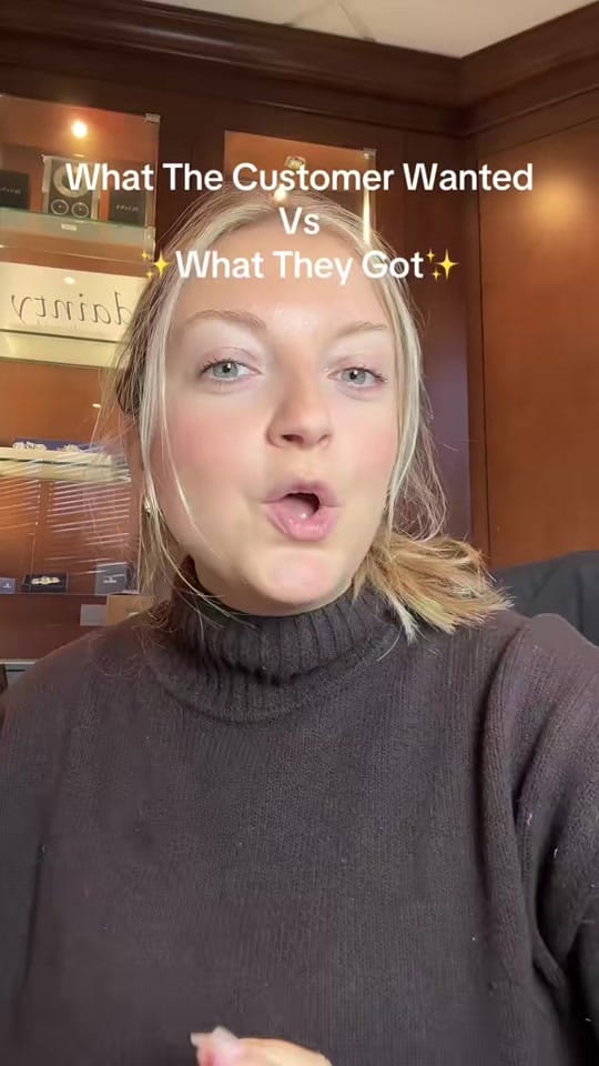 Post 8 by Jess Fried - Dainty Diamond on TikTok (video)