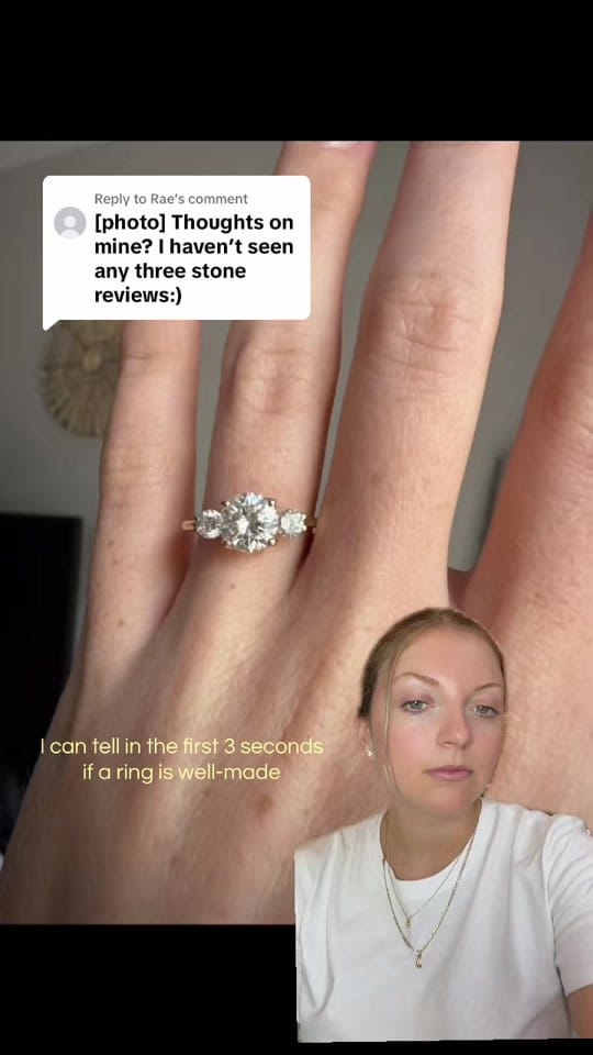 Post 9 by Jess Fried - Dainty Diamond on TikTok (video)