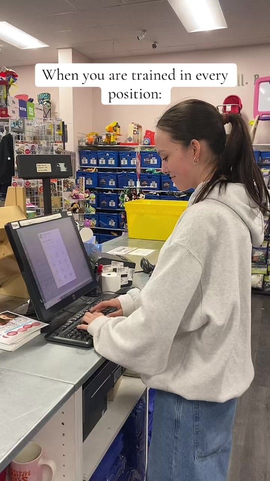 Post 10 by Once upon a child saskatoon on TikTok (video)