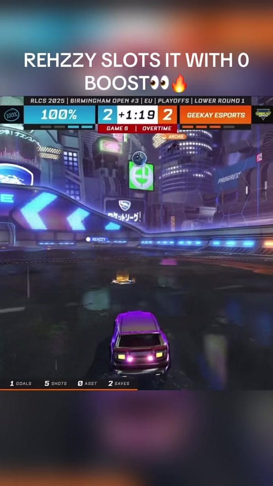 Post 4 by Rocket League Esports on TikTok (video)