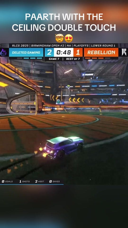 Post 6 by Rocket League Esports on TikTok (video)