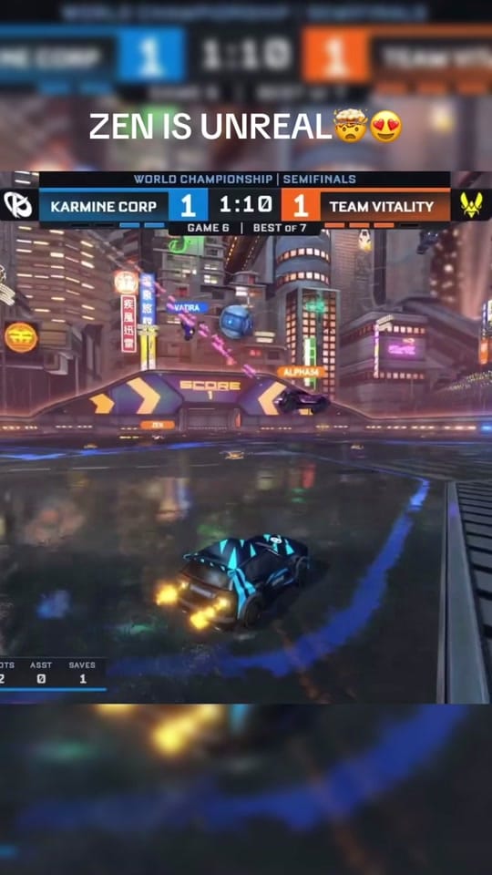 Post 9 by Rocket League Esports on TikTok (video)