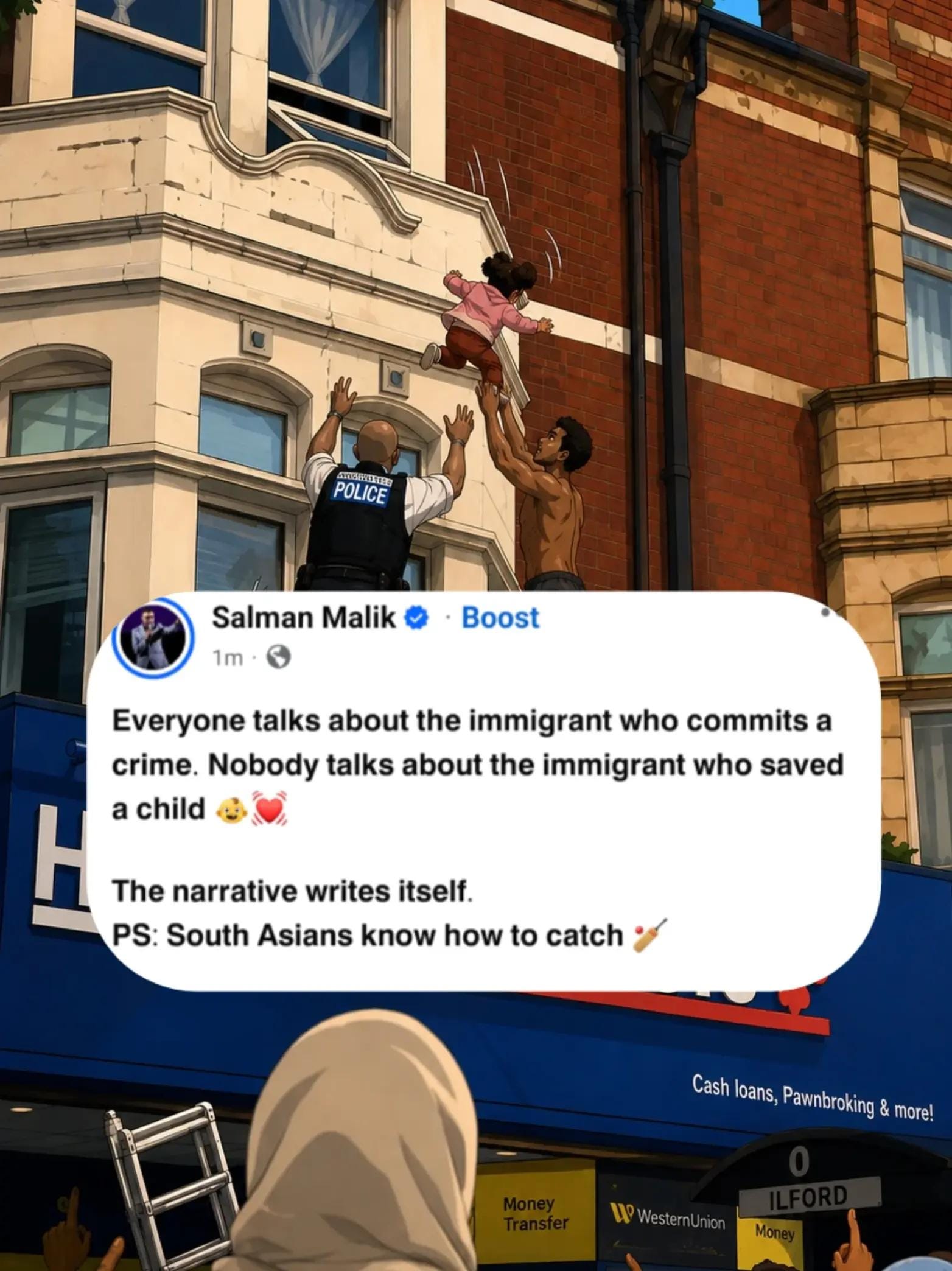 Post 1 by Salman Malik Comedyn on TikTok (video)