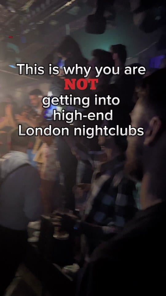Post 10 by London Nightclub Promoter on TikTok (video)
