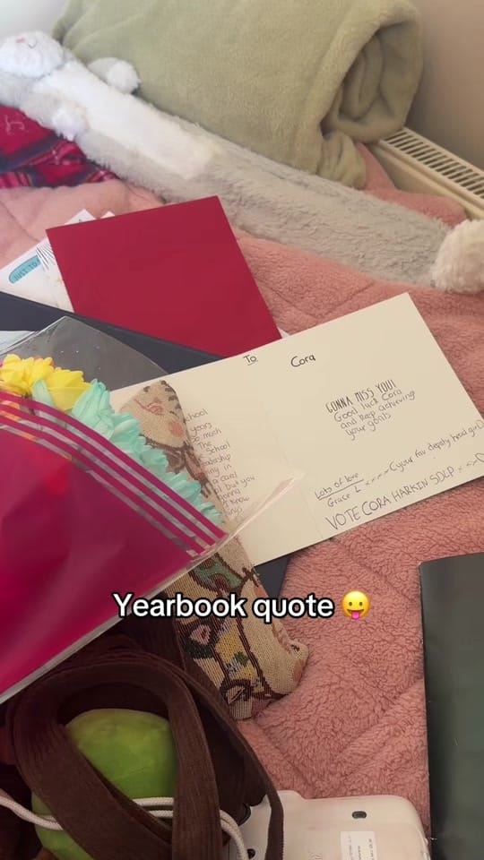 Post 1 by Cora Harkin on TikTok (video)