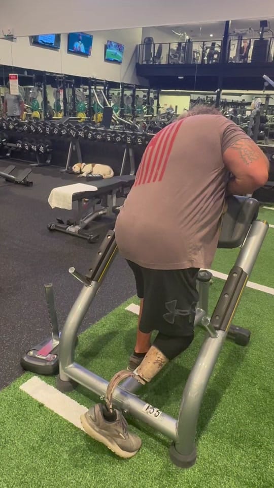 Post 2 by Skeeter The Service Dog 🐾🦿 on TikTok (video)