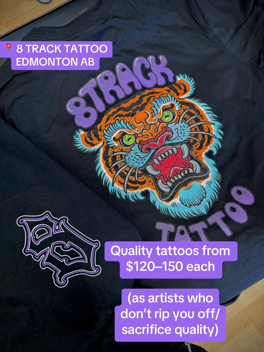Post 3 by DANI | 8 TRACK TATTOO 🇨🇦 on TikTok (video)