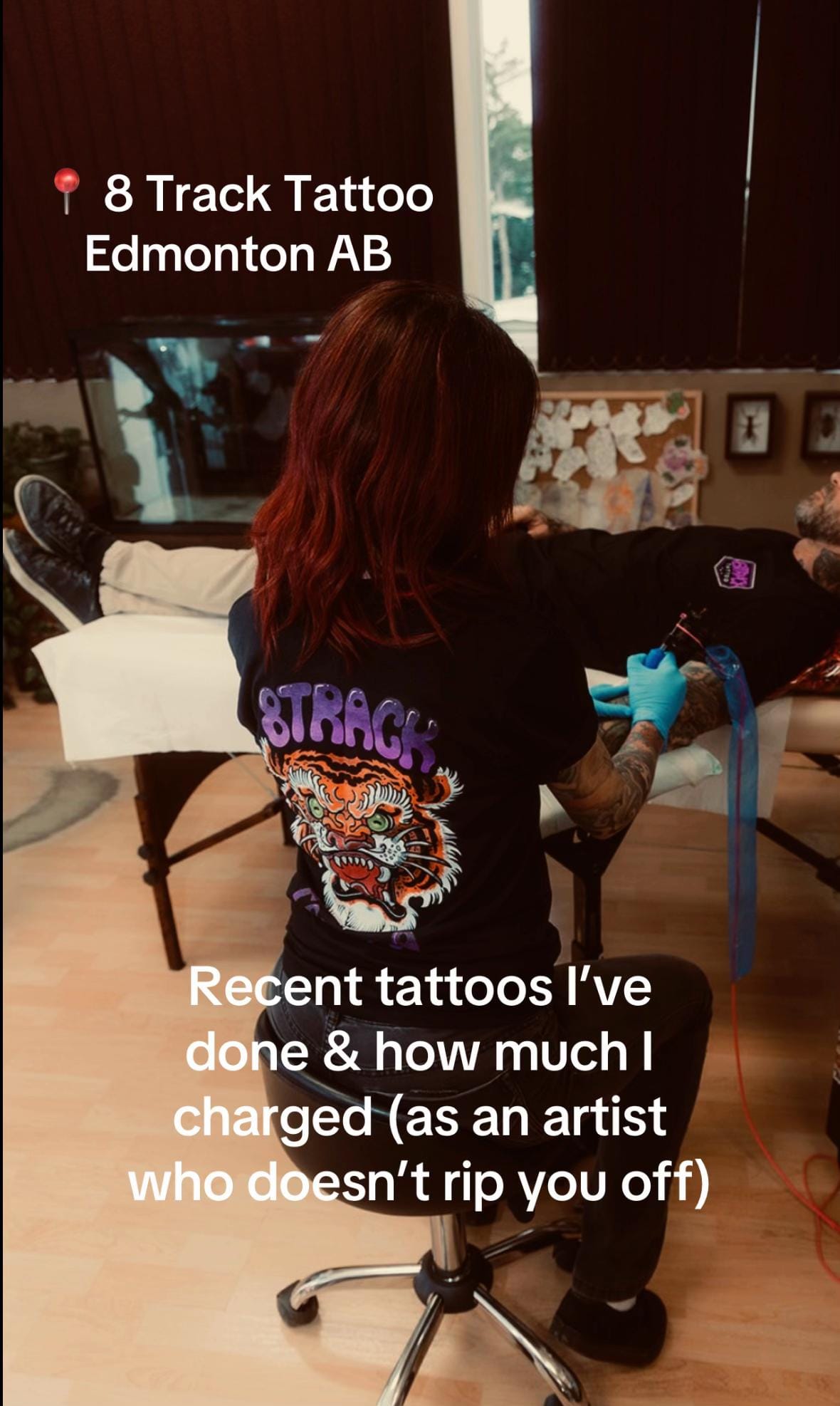 Post 6 by DANI | 8 TRACK TATTOO 🇨🇦 on TikTok (video)
