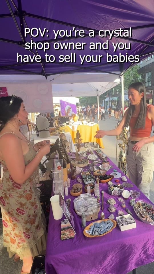 Post 6 by Crystal Voyd | Crystal Shop ✨ on TikTok (video)