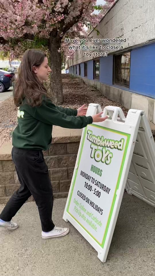 Post 10 by Tumbleweed Toys 🇨🇦 on TikTok (video)