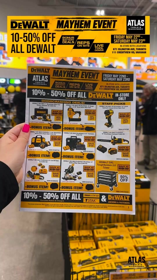 Post 5 by Atlas Tools & Machinery on TikTok (video)