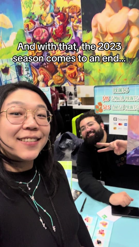 Post 2 by ✨Art by Wen on TikTok (video)