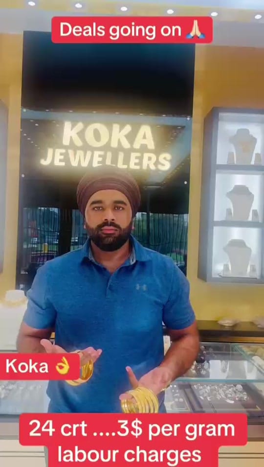 Post 3 by Koka Jewellers on TikTok (video)