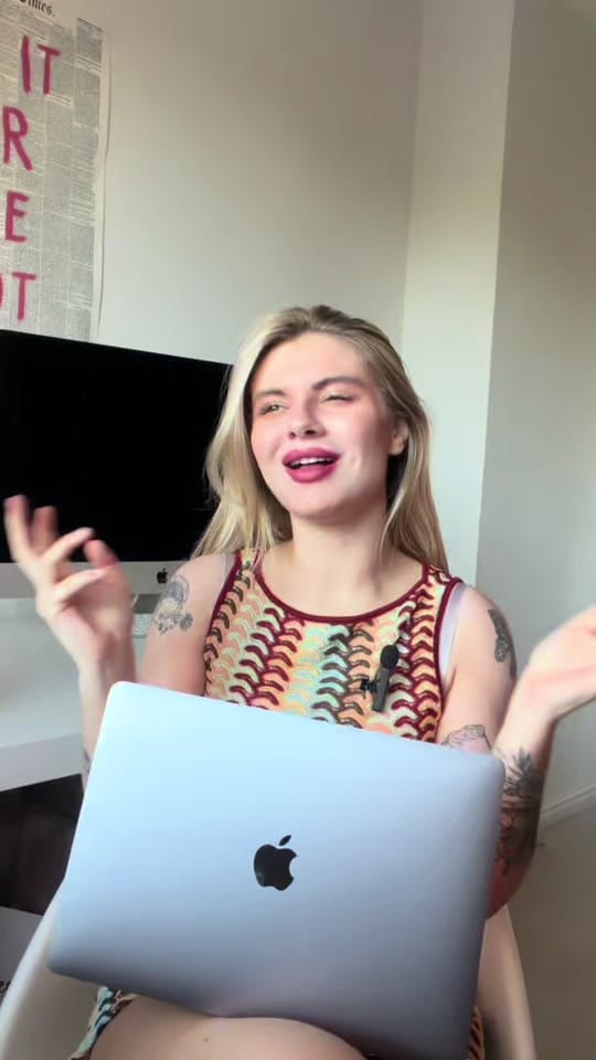 Post 1 by Saffron Carpenter on TikTok (video)