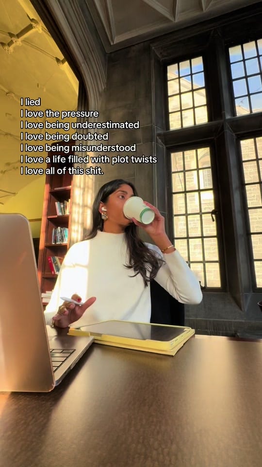 Post 9 by Shania, PhD, founder on TikTok (video)