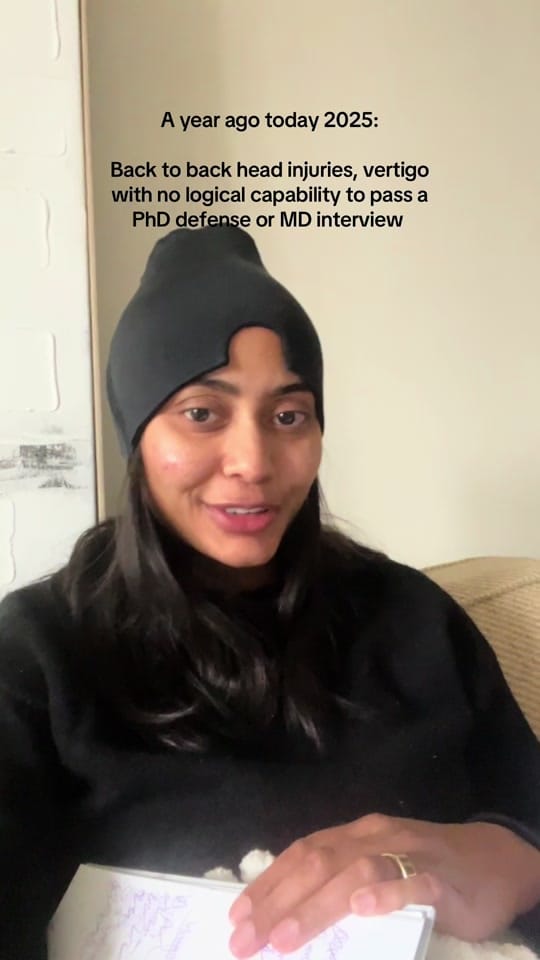 Post 3 by Shania, PhD, founder on TikTok (video)