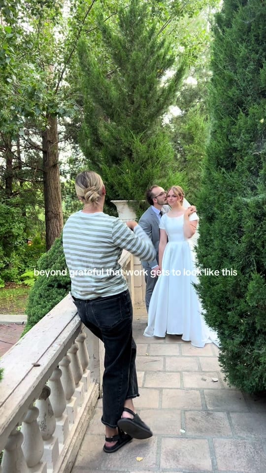 Post 2 by carly | wedding videographer on TikTok (video)