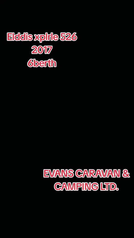 Post 3 by EVANS CARAVAN AND CAMPING LTD on TikTok (video)