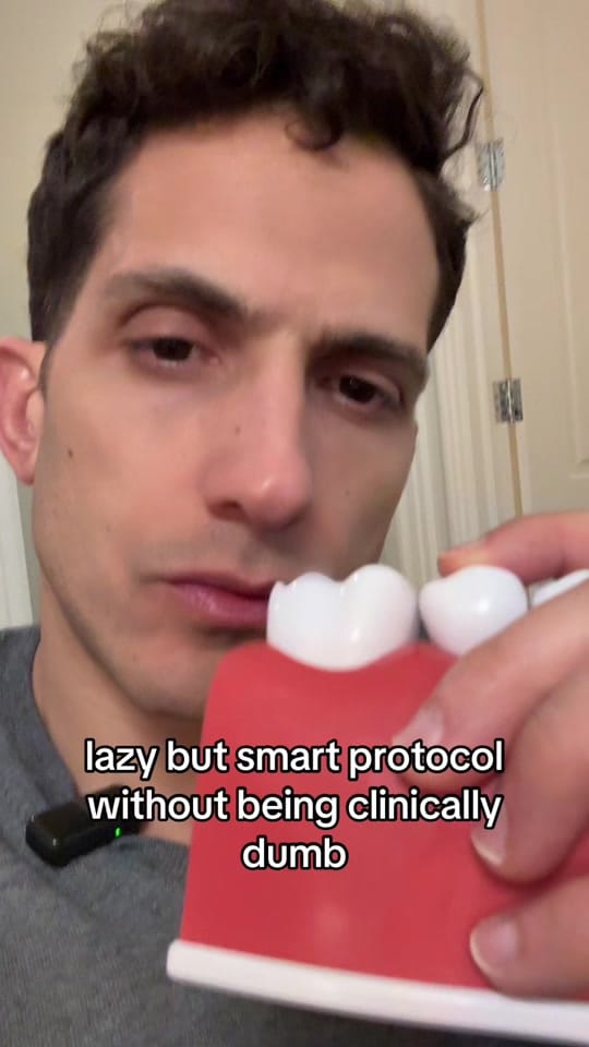 Post 1 by Cosmetic Dentist on TikTok (video)