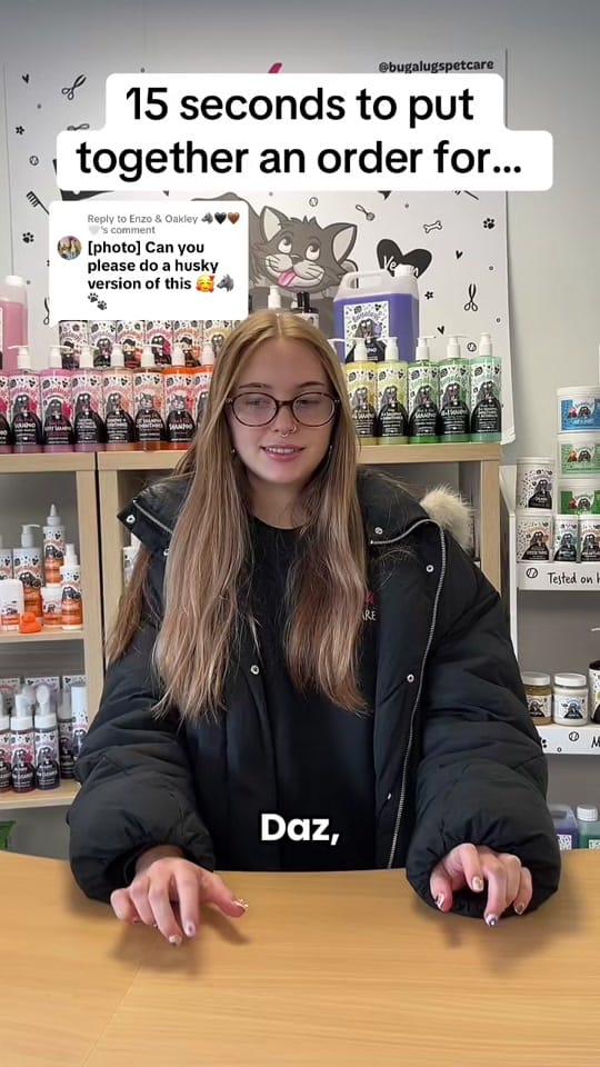 Post 5 by Bugalugs Pet Care on TikTok (video)