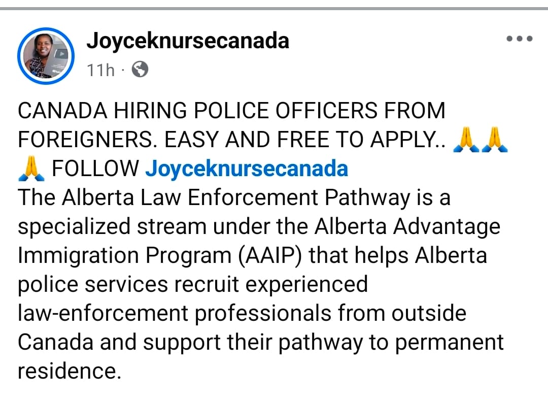 Post 1 by Joyce K Nurse Canada Official on TikTok (video)
