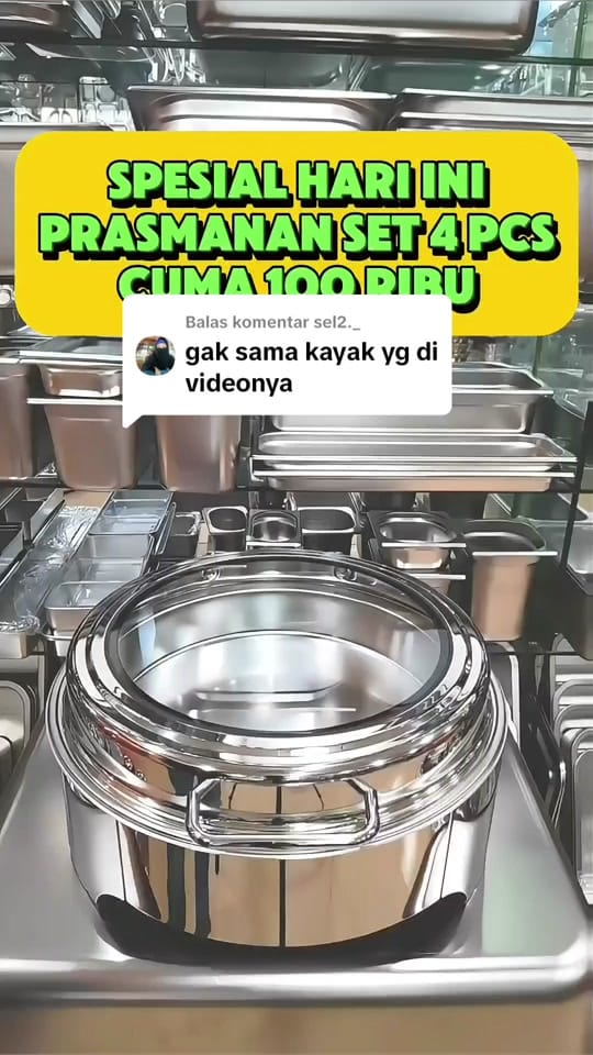 Post 3 by PANCI STAINLESS SET on TikTok (video)