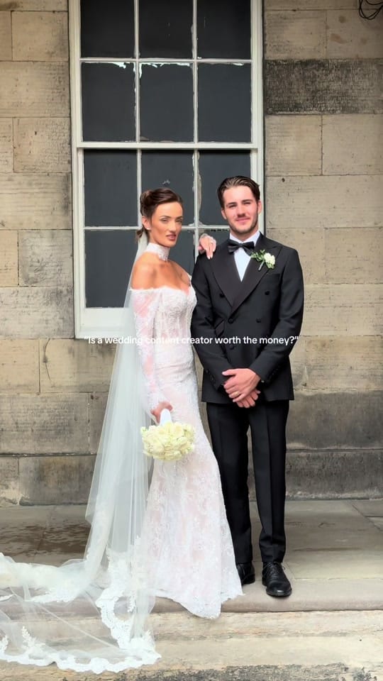 Post 8 by Wedding Content Creators on TikTok (video)