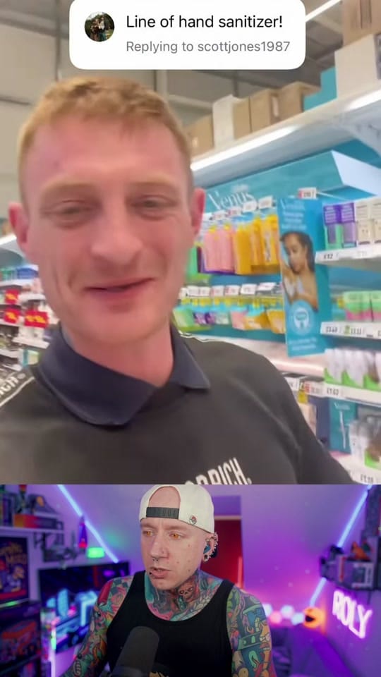 Post 3 by Roly West on TikTok (video)