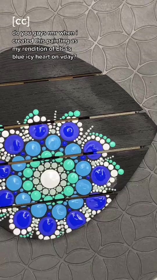 Post 4 by Khadija •  Dot Mandala Artist on TikTok (video)