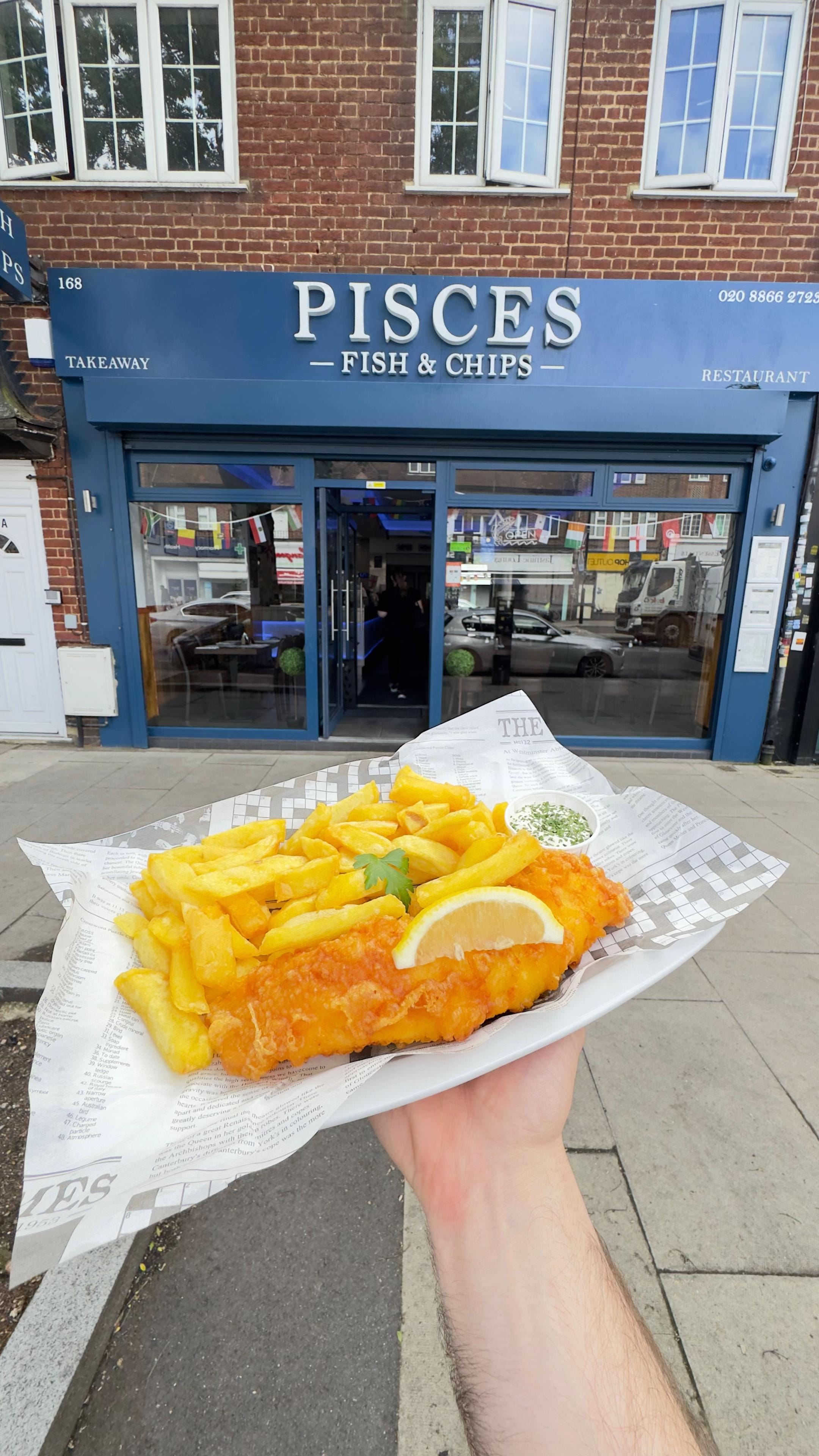 Post 2 by PISCES FISH & CHIPS on TikTok (video)