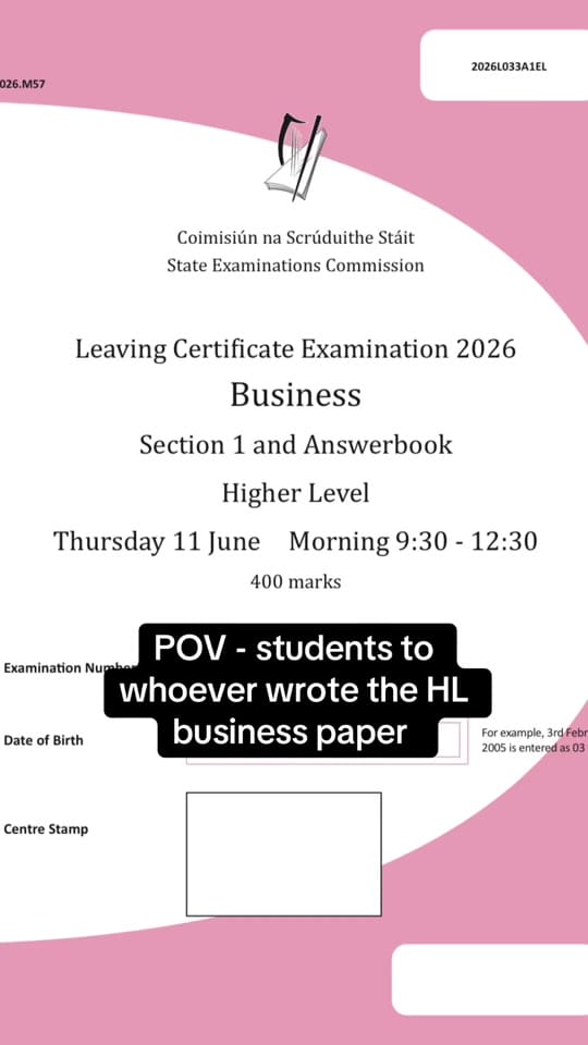 Post 7 by ExamRevision.ie on TikTok (video)