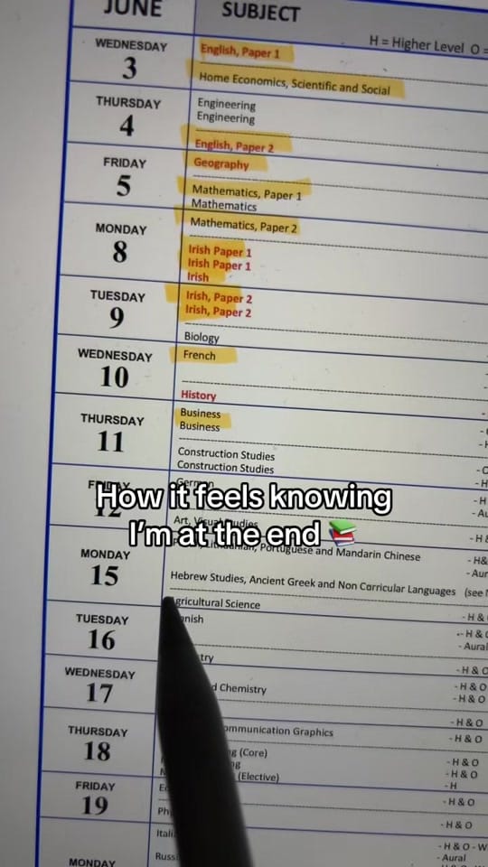 Post 3 by ExamRevision.ie on TikTok (video)