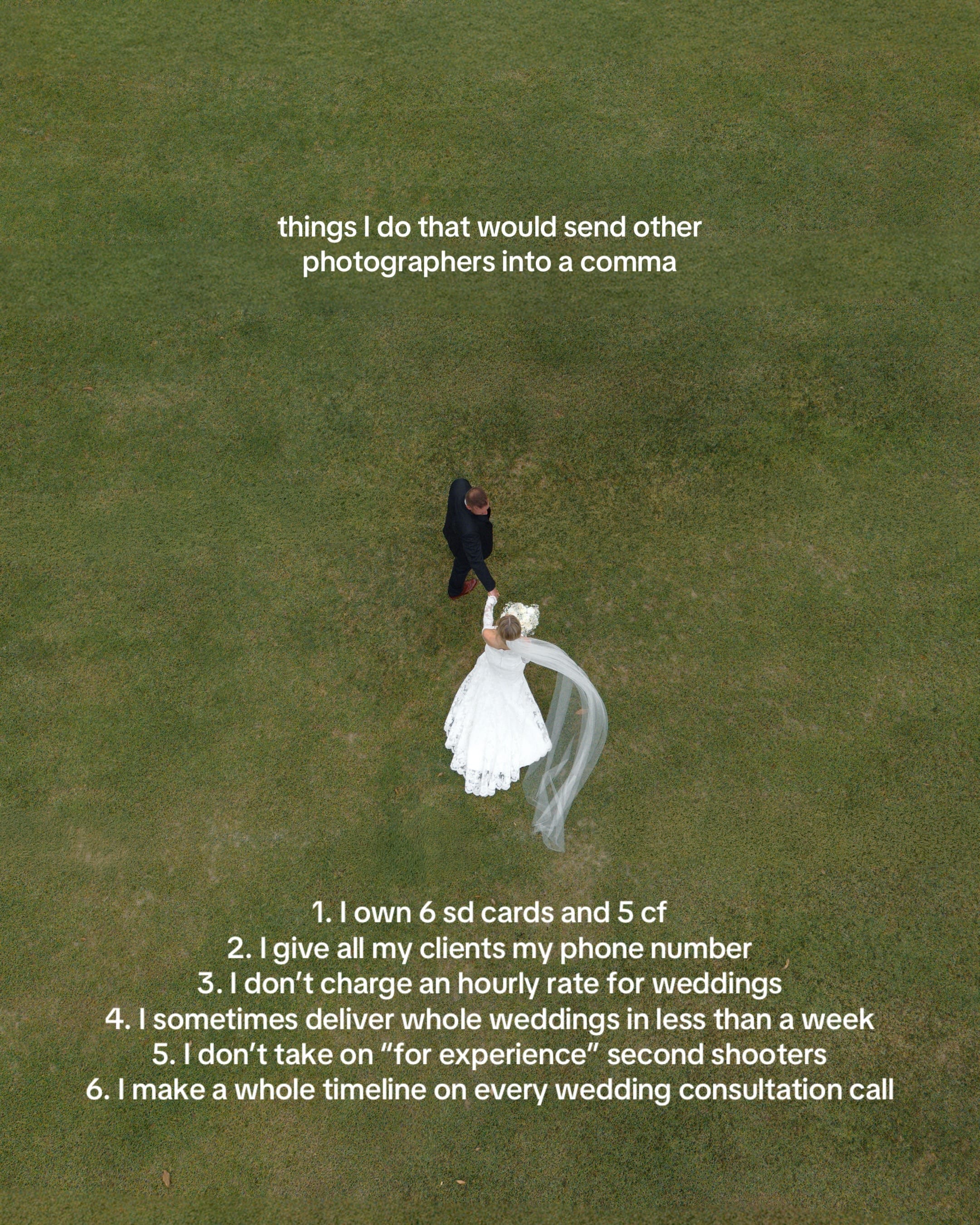 Post 6 by MadisonClaire - Wedding Photog on TikTok (video)