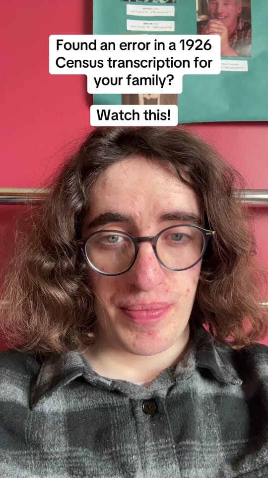 Post 7 by Daniel Loftus - Genealogist on TikTok (video)