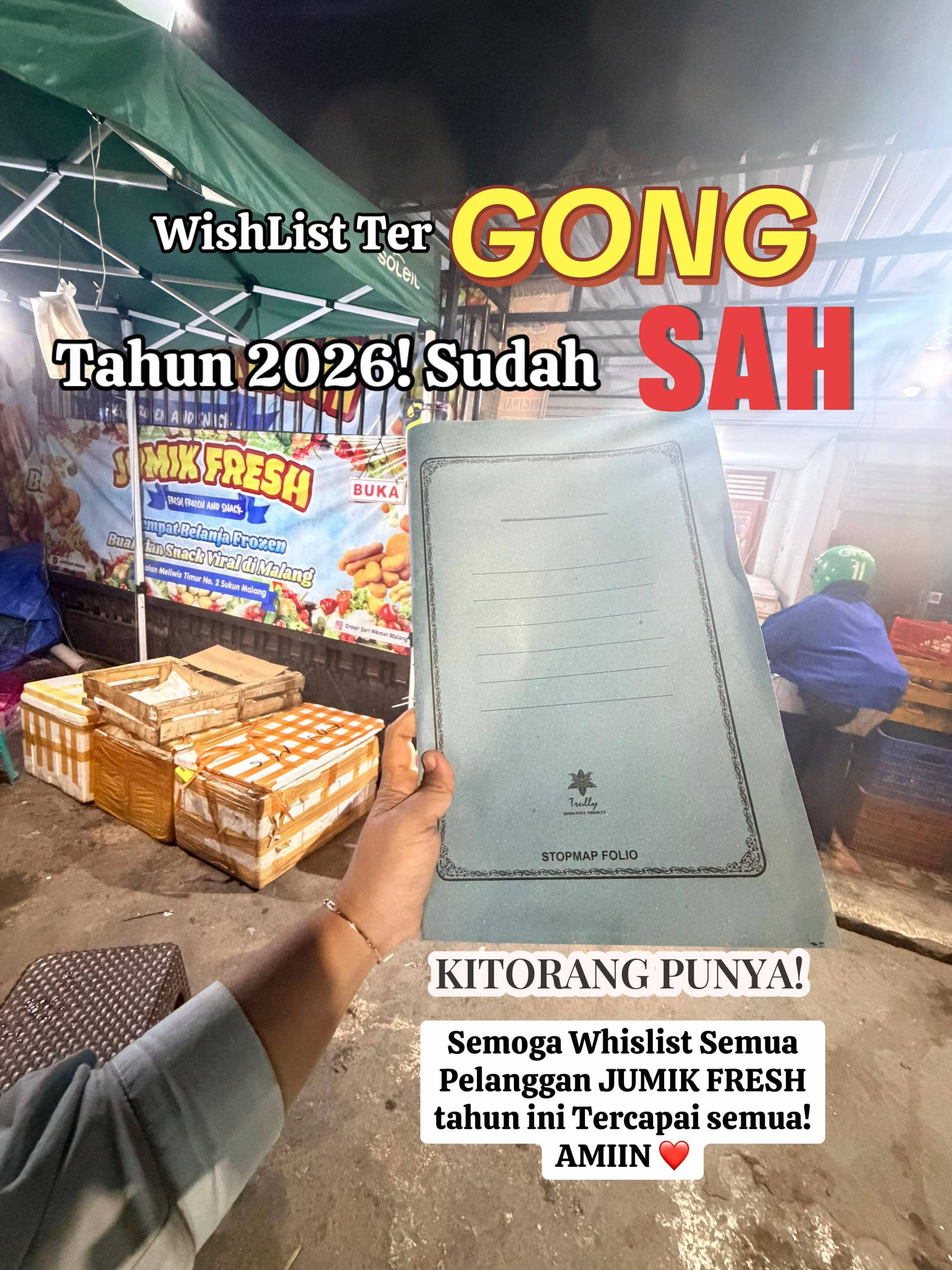 Post 1 by JumikFreshMalang on TikTok (video)