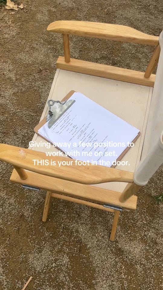 Post 5 by Courtney Seabrooks | Filmmaker on TikTok (video)