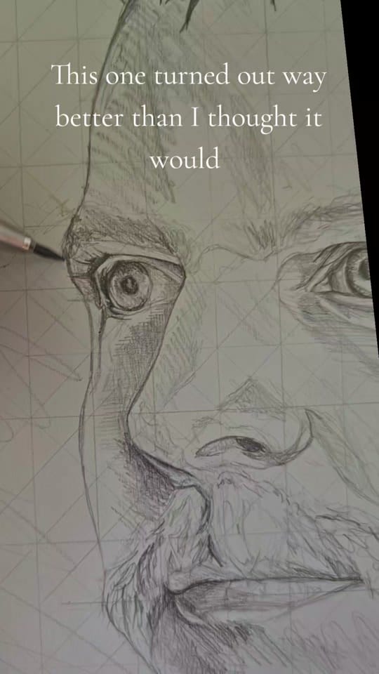 Post 4 by Megan Hunter Artist on TikTok (video)