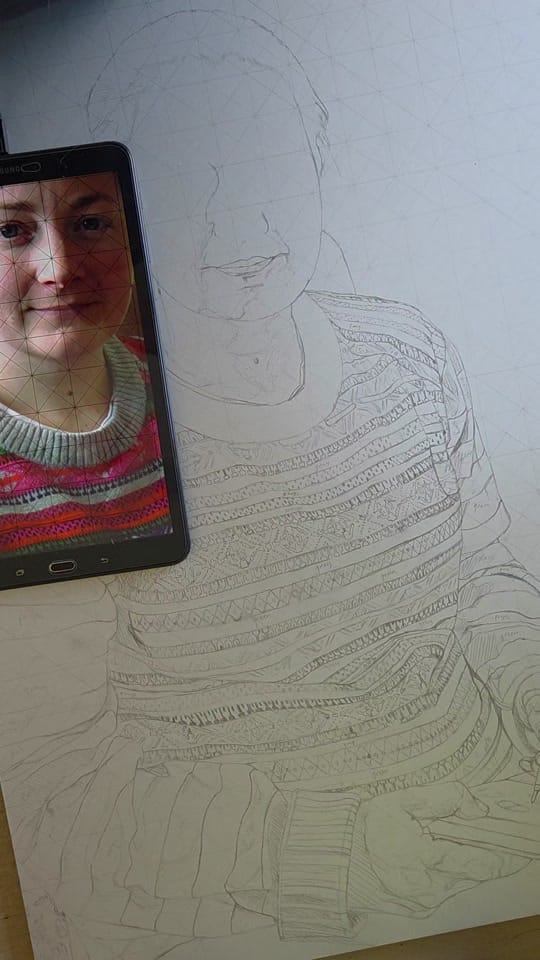 Post 2 by Megan Hunter Artist on TikTok (video)