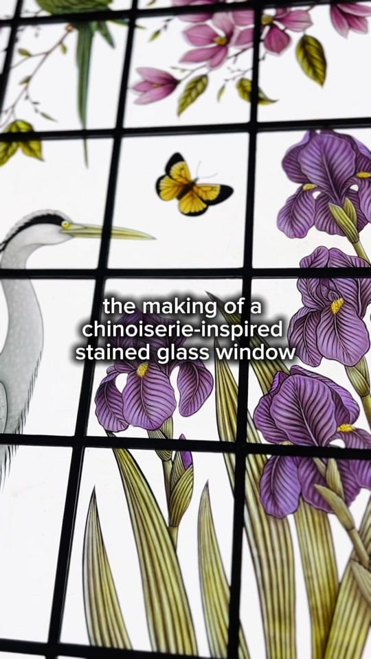 Post 8 by Flora Jamieson Stained Glass on TikTok (video)