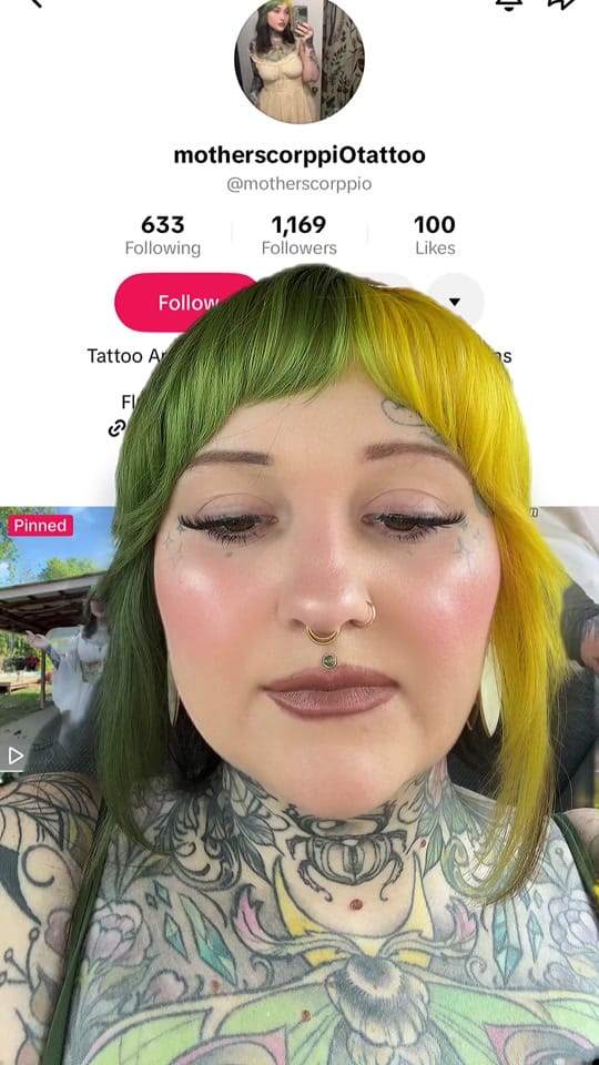Post 5 by motherscorppi0tattoo on TikTok (video)