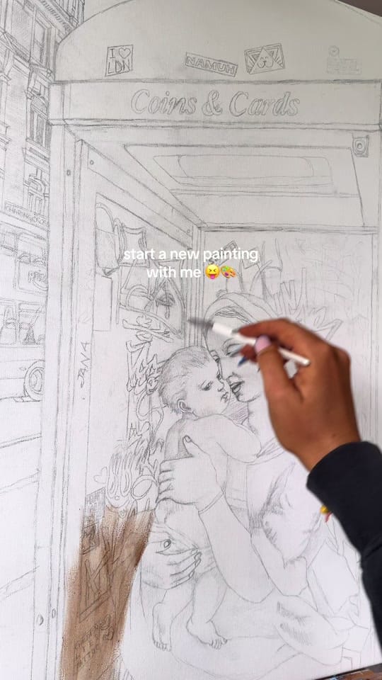 Post 1 by Amelie Brook Art ✨ on TikTok (video)