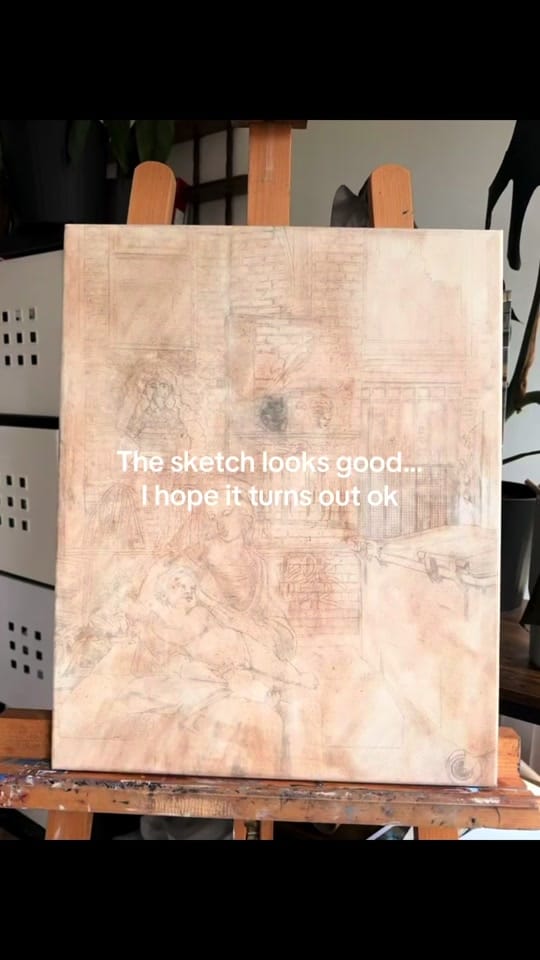Post 5 by Amelie Brook Art ✨ on TikTok (video)