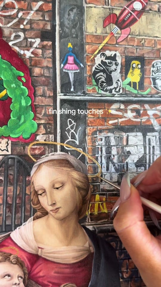 Post 3 by Amelie Brook Art ✨ on TikTok (video)